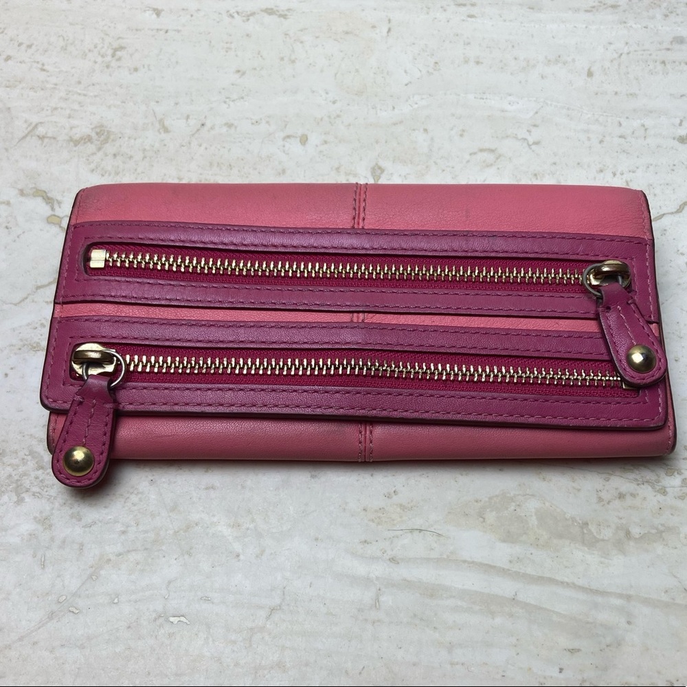 Coach Zipper Detail Wallet 💕